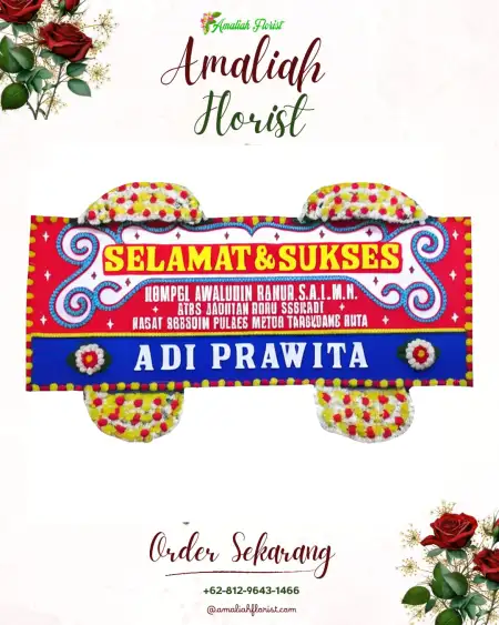 Papan Bunga Ucapan Selamat Sukamukti